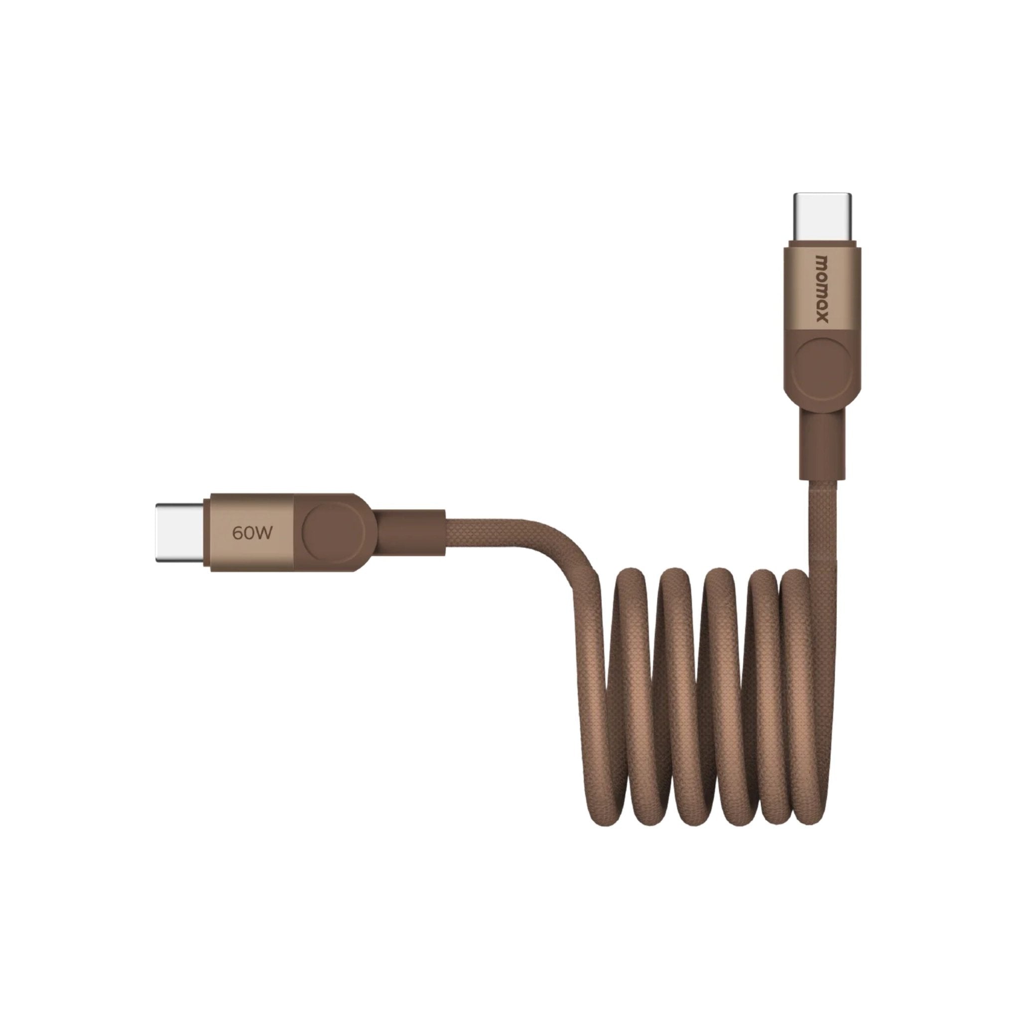 Momax Mag Link 60W USB-C TO USB-C Magnetic Cable 2M - Gold