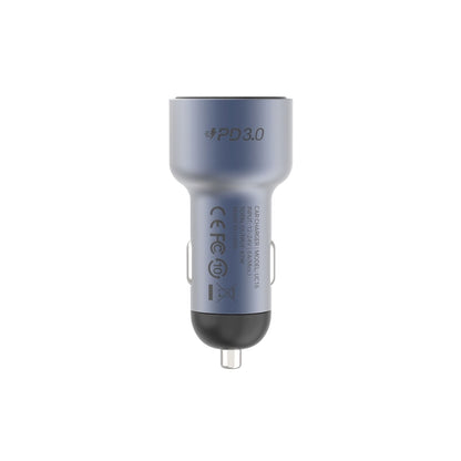 Momax Move 67W Dual Port Car Charger - Gray