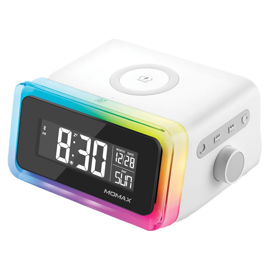 Momax Q.Clock 2 Digital Clock With Wireless Charger