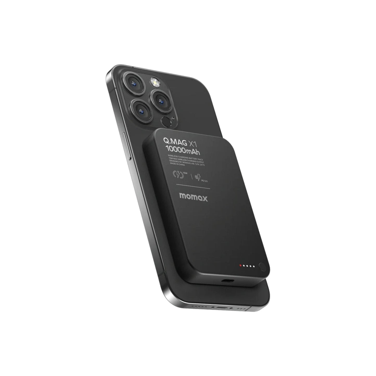 Momax Q.MAG X1 Ultra Slim 10000mAh 15W Magsafe Wireless Power Bank