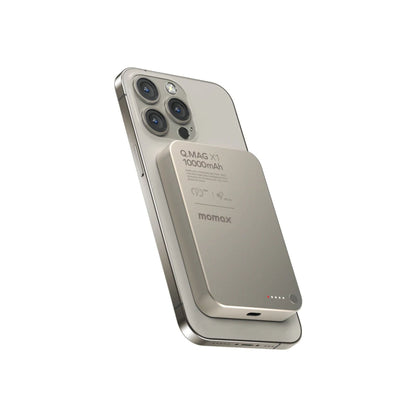Momax Q.MAG X1 Ultra Slim 10000mAh 15W Magsafe Wireless Power Bank