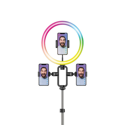 Momax V.log Livestream Ring Light 12 - RGB + Stand