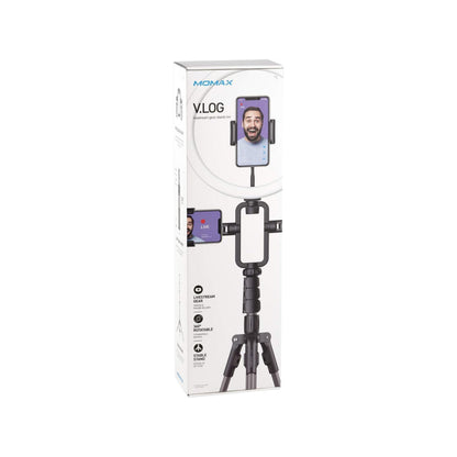 Momax V.log Livestream Ring Light 12 + Stand