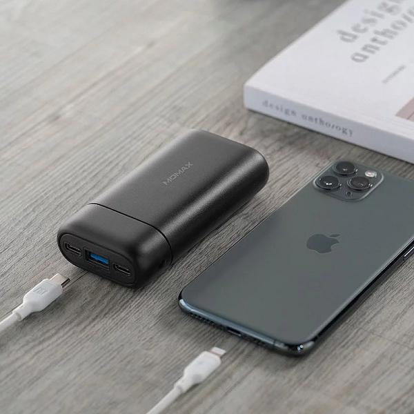 Momax iPower Pd mini USB-C Pd 10000mAh Mini Power Bank