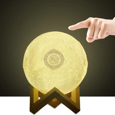 Moon Lamp Quran Speakers - 2 SQ-510 - White
