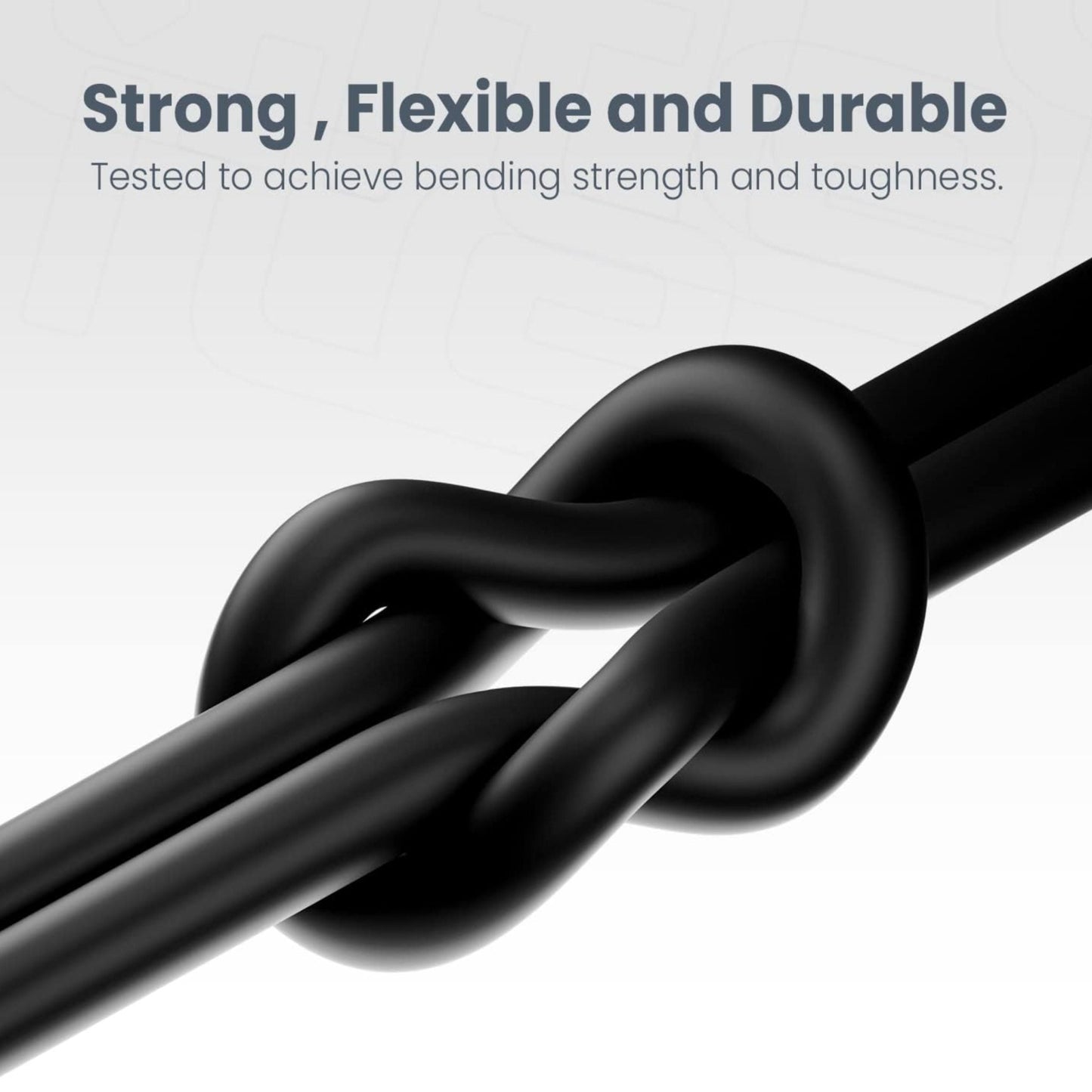 Moxedo Lite USB to Lightning Cable 1m - Black