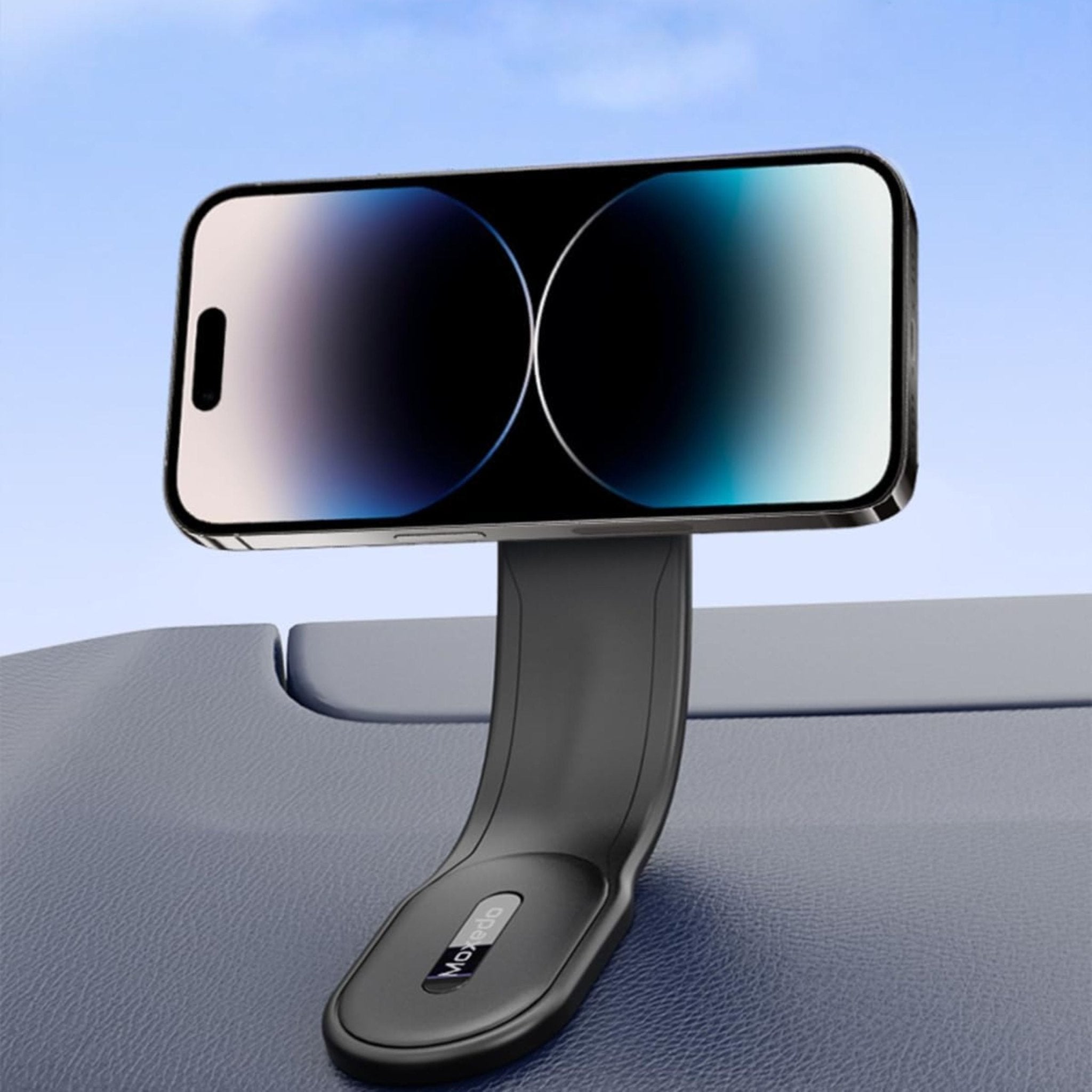 Moxedo Magnetic Car Mount Phone Holder - Black