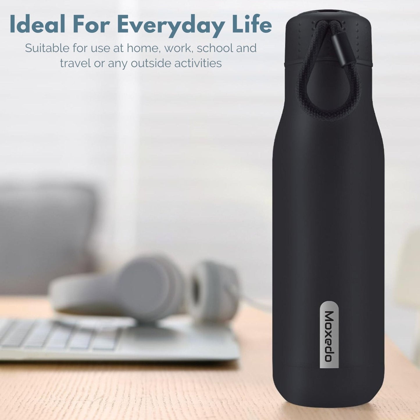 Moxedo Vacuum Flask Stainless Steel Double Wall Vacuum Insulated