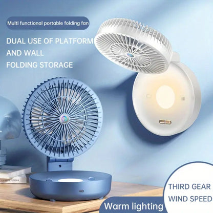 Multifunctional Circulating Fan F911 - Blue