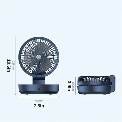 Multifunctional Circulating Fan F911 - Blue