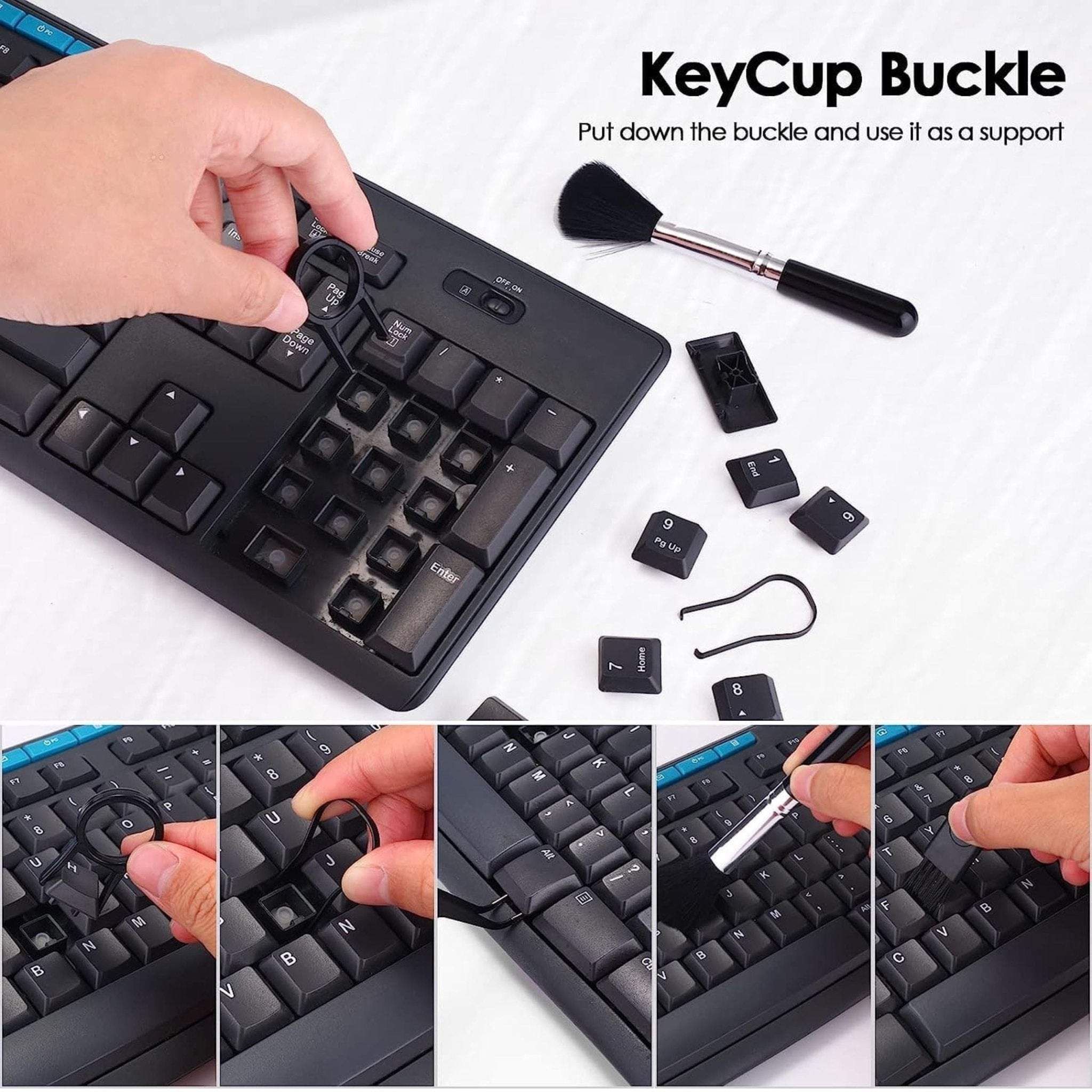 Multifunctional Cleaning Brush 18-in-1 Keyboard Cleaning Kit