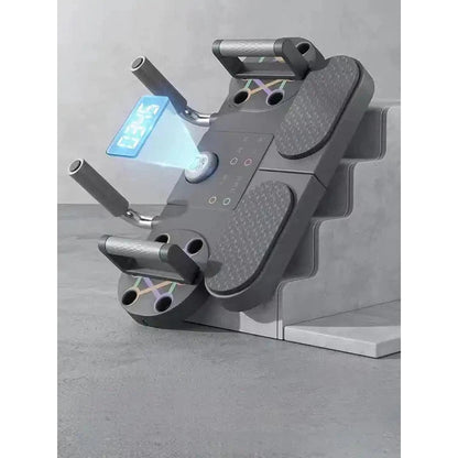 Multifunctional Push-up Training Plate - Grey