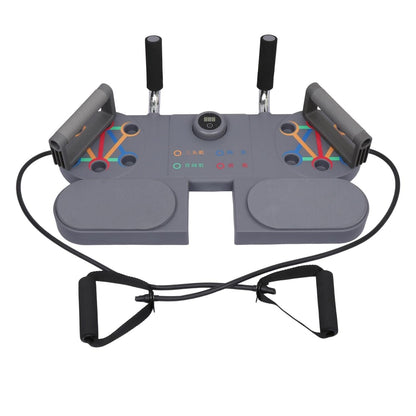 Multifunctional Push-up Training Plate - Grey