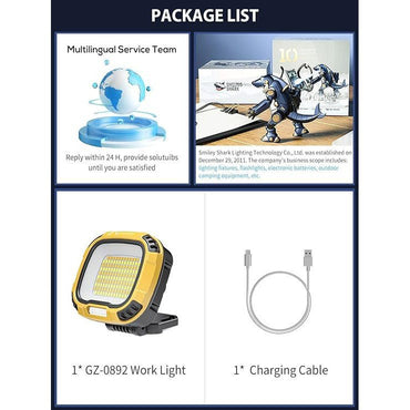 Multifunctional Work Light TW - 1057 - Yellow