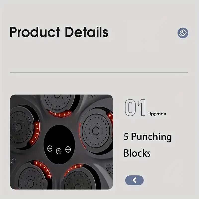 Music Game Boxing Machine - Black