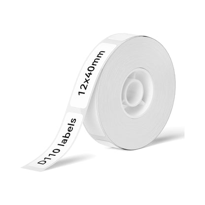NIIMBOT T12*40 - 160 Thermal Gap Labels - White