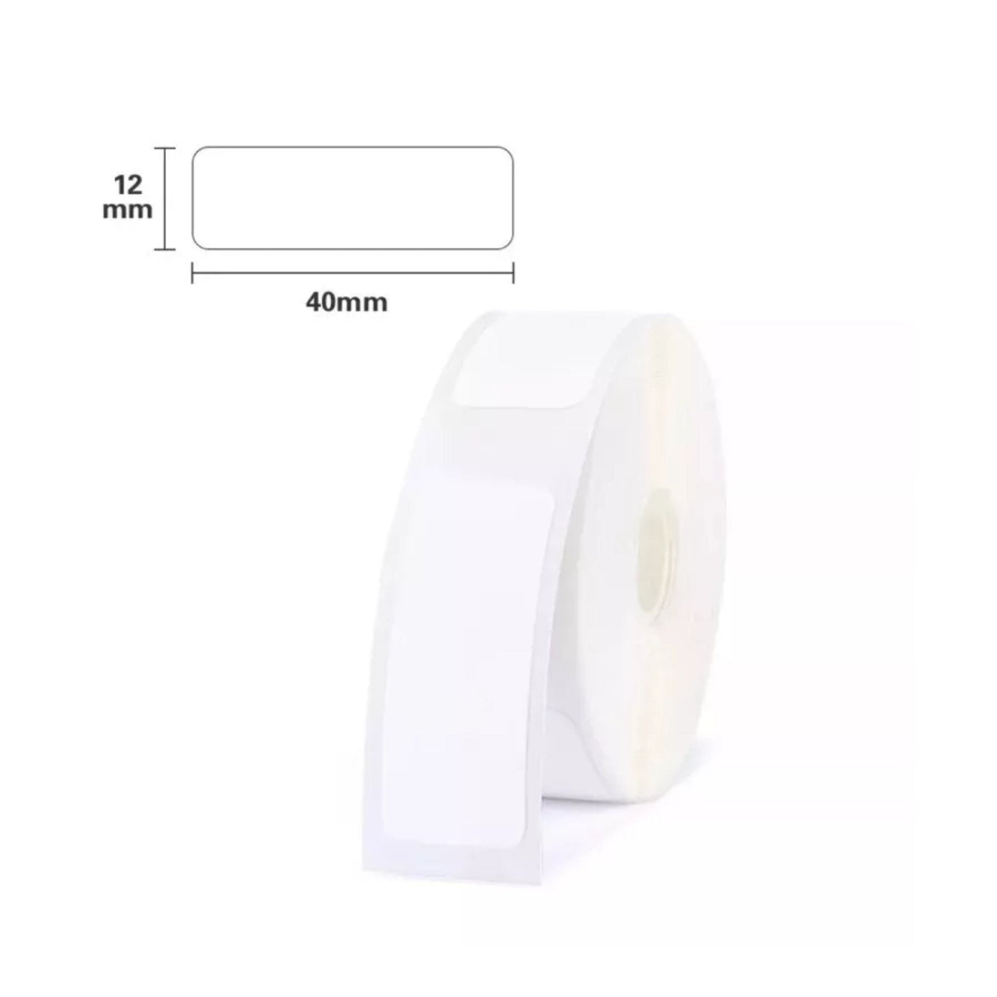 NIIMBOT T12*40 - 160 Thermal Gap Labels - White