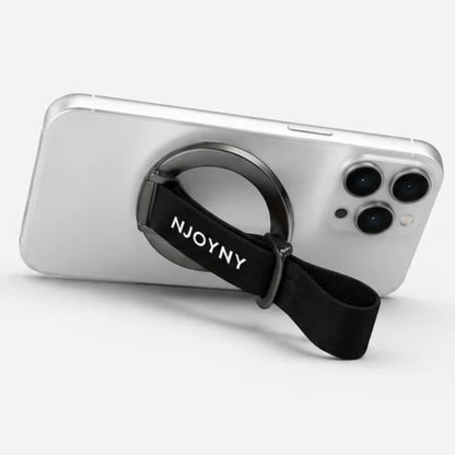 NJOYNY Magnetic Ring Phone Stand - Gray