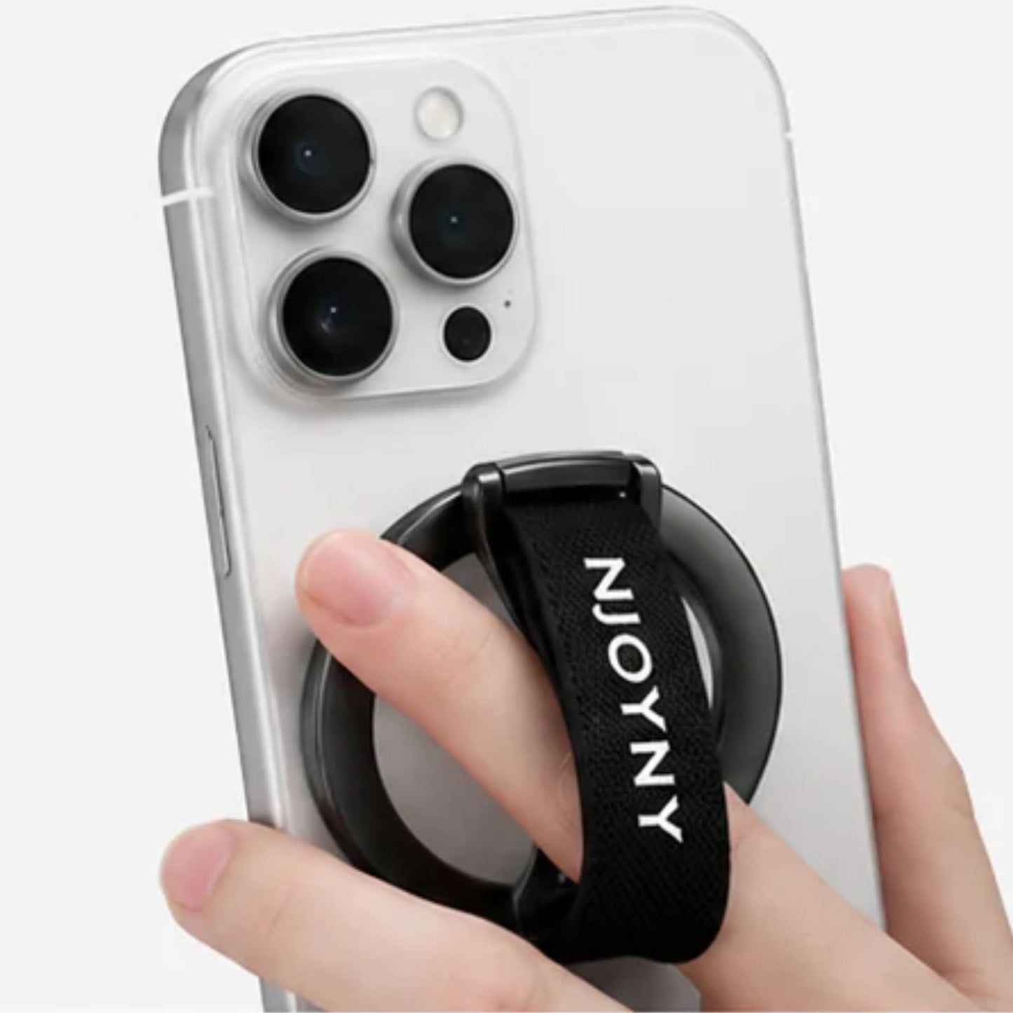 NJOYNY Magnetic Ring Phone Stand - Gray