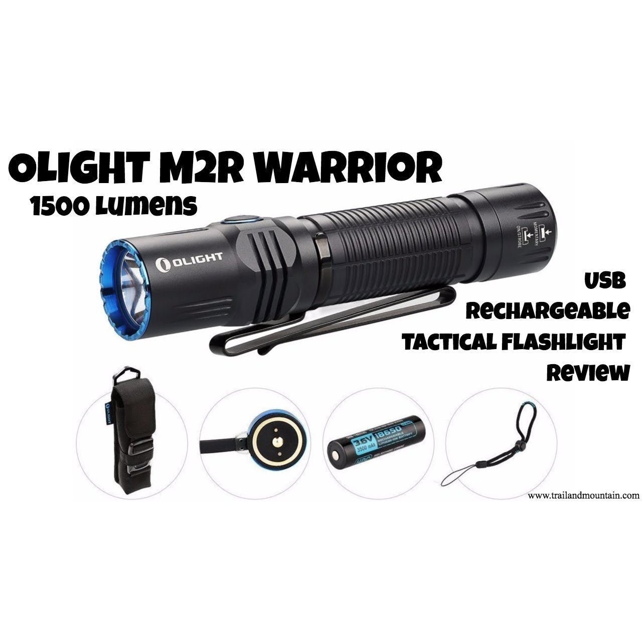 Olight M2R Warrior - Black