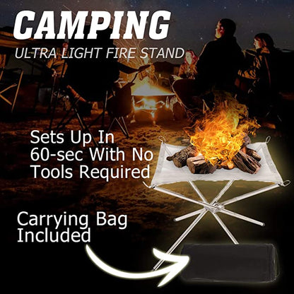 Omega Korea 1 Folding Mesh Fire-Pit