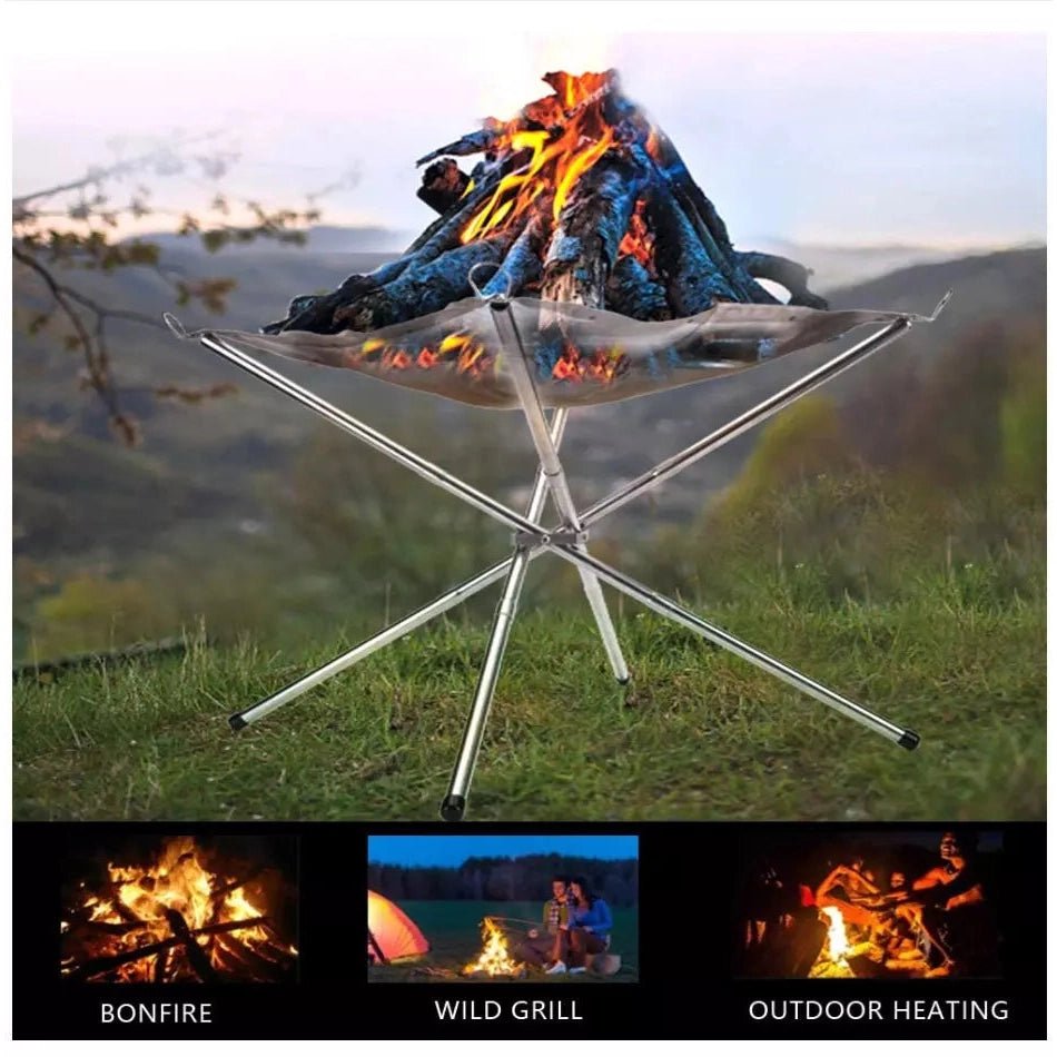 Omega Korea 1 Folding Mesh Fire-Pit