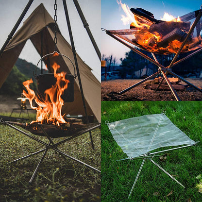 Omega Korea 1 Folding Mesh Fire-Pit