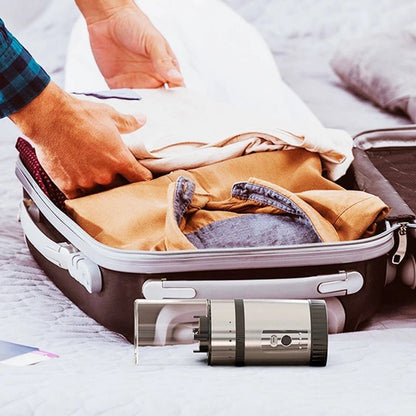 Omega Korea 1 Portable Electric Coffee Grinder | USB Rechargeable Travel Coffee Machine