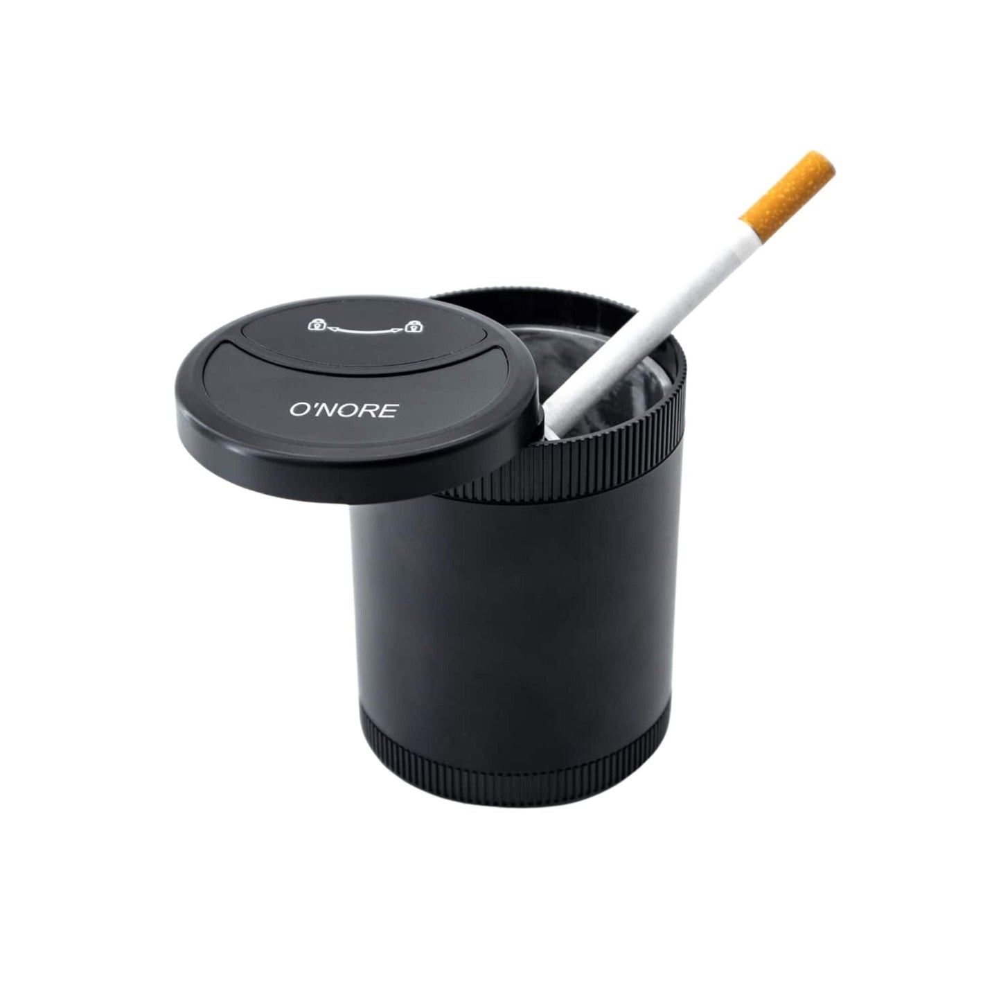 Onore Multi-function Mini Ashtray - Black