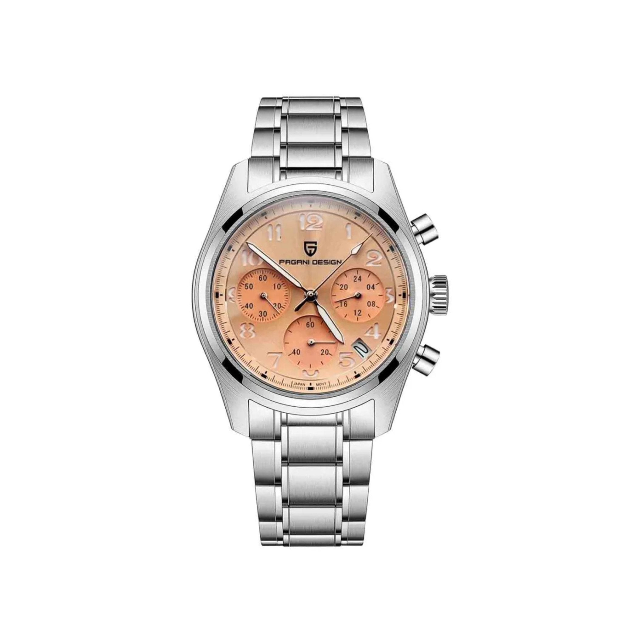 PAGANI DESIGN Men's Chronograph Quartz Watch - Gold