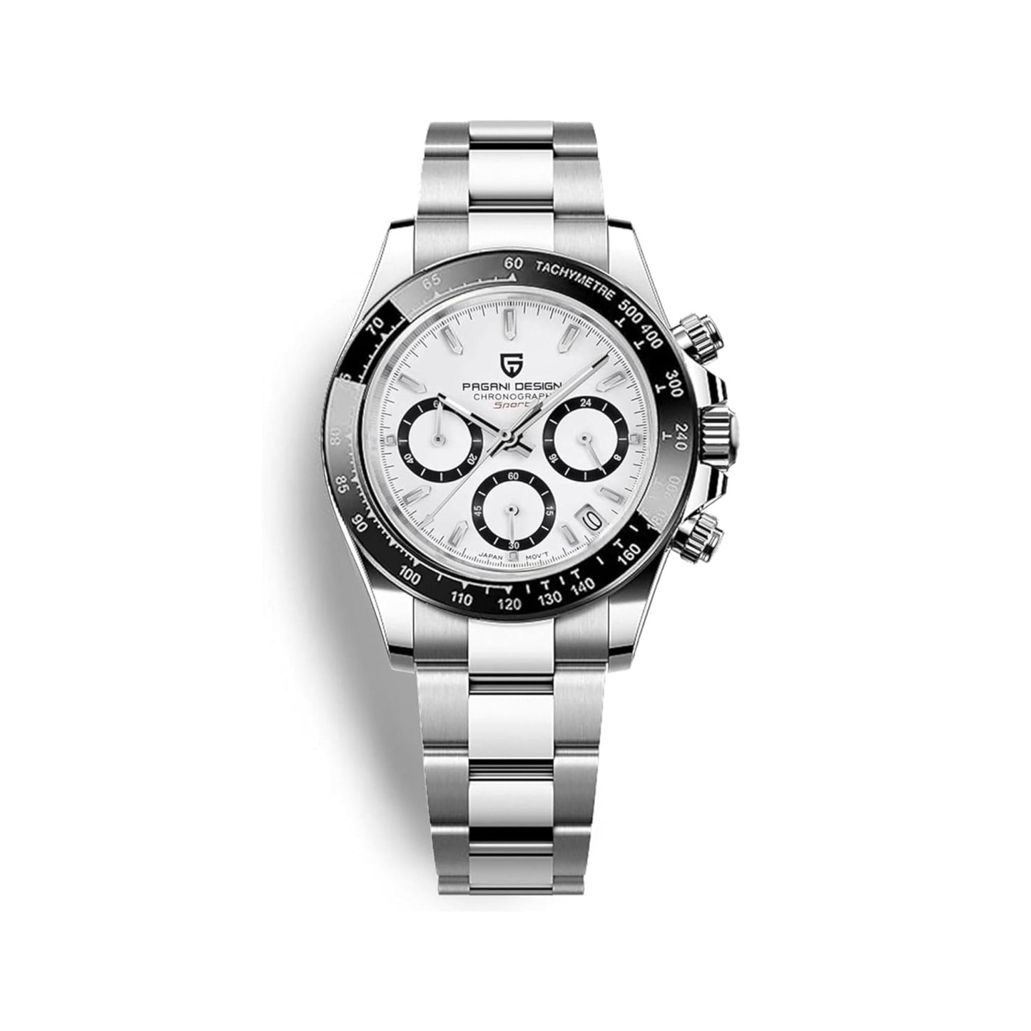 PAGANI DESIGN Men’s Chronograph Sport Watch – White