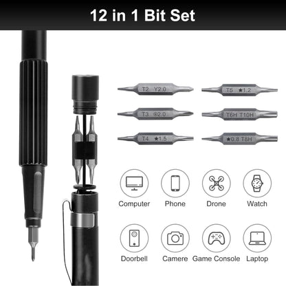 Pen Type Screwdriver 13 IN 1 - Black