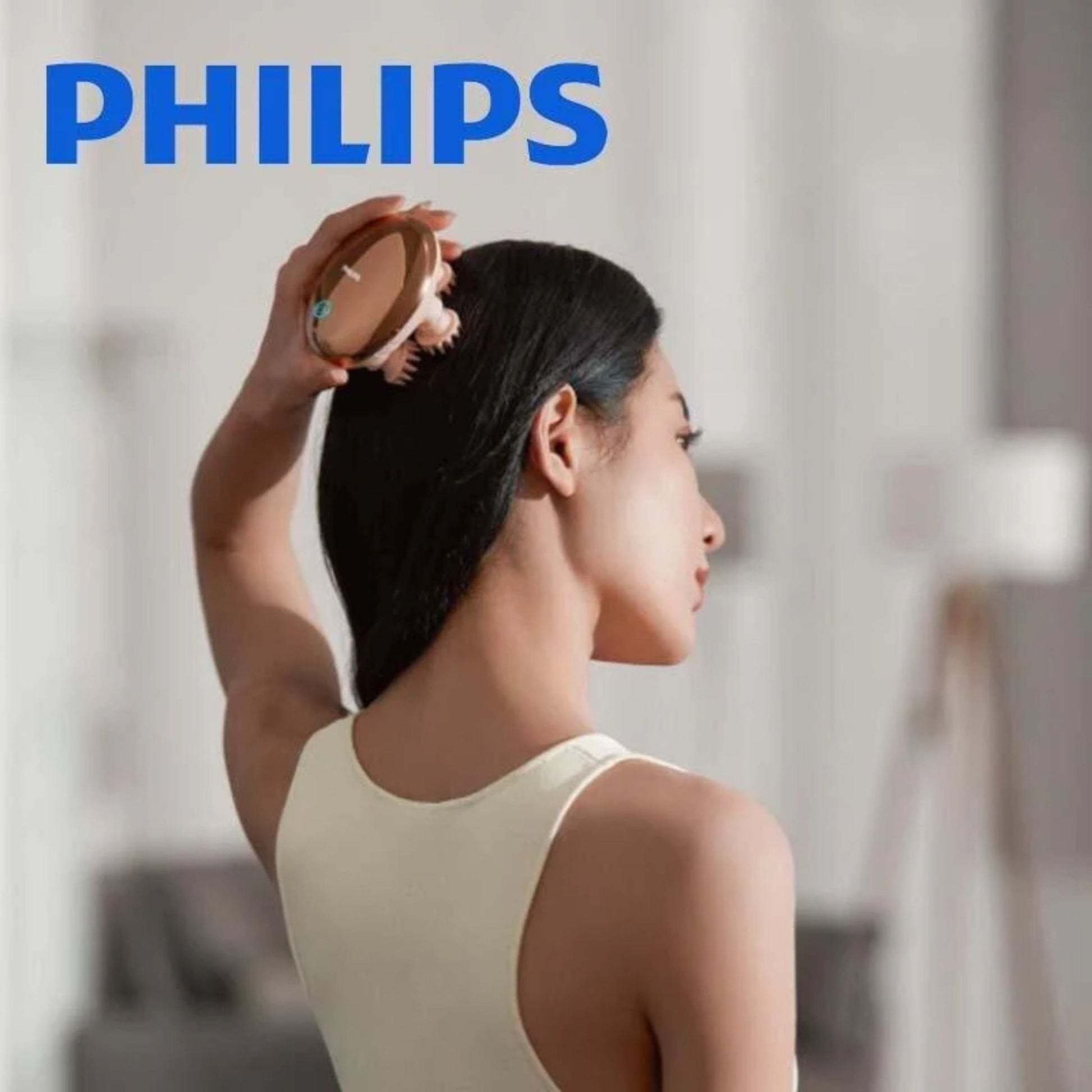 Philips Mini Head Massager - Grey