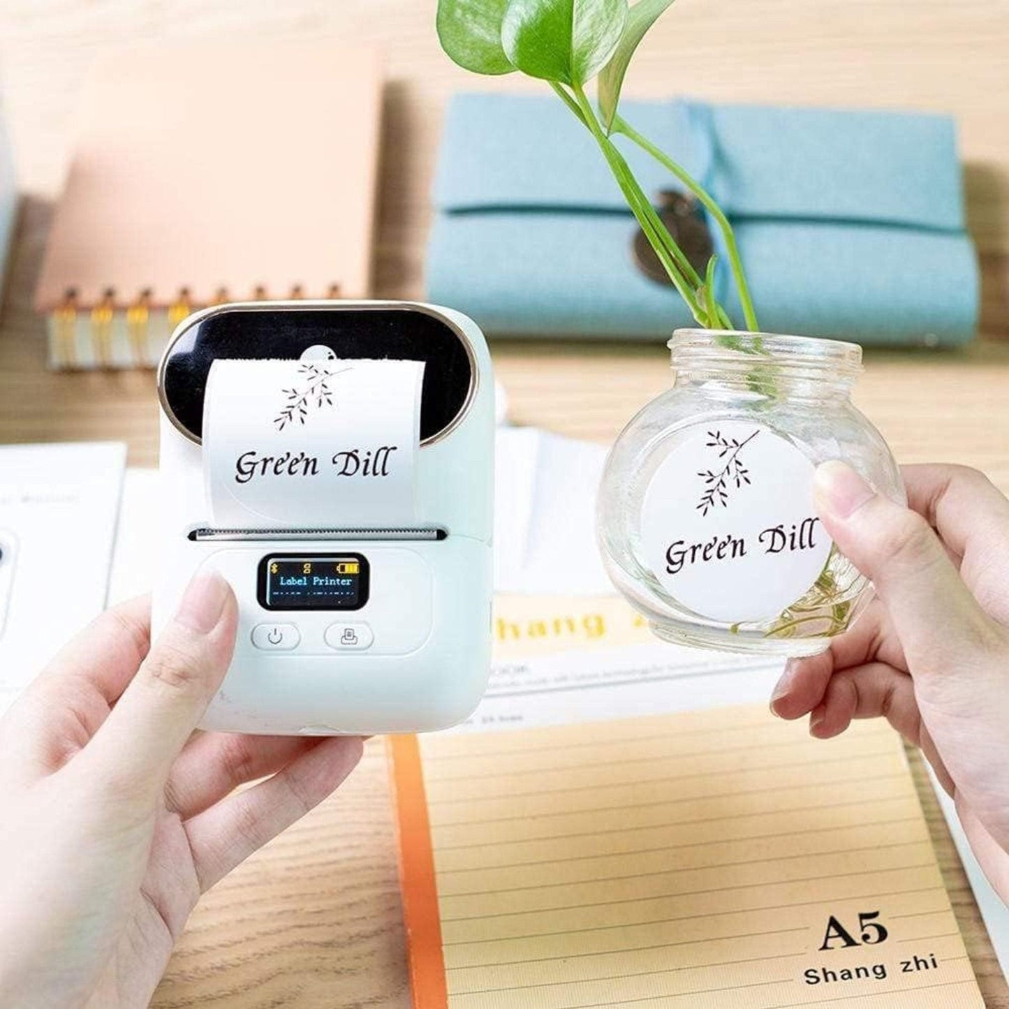 Phomemo Round Label 40*40mm 180pcs - White