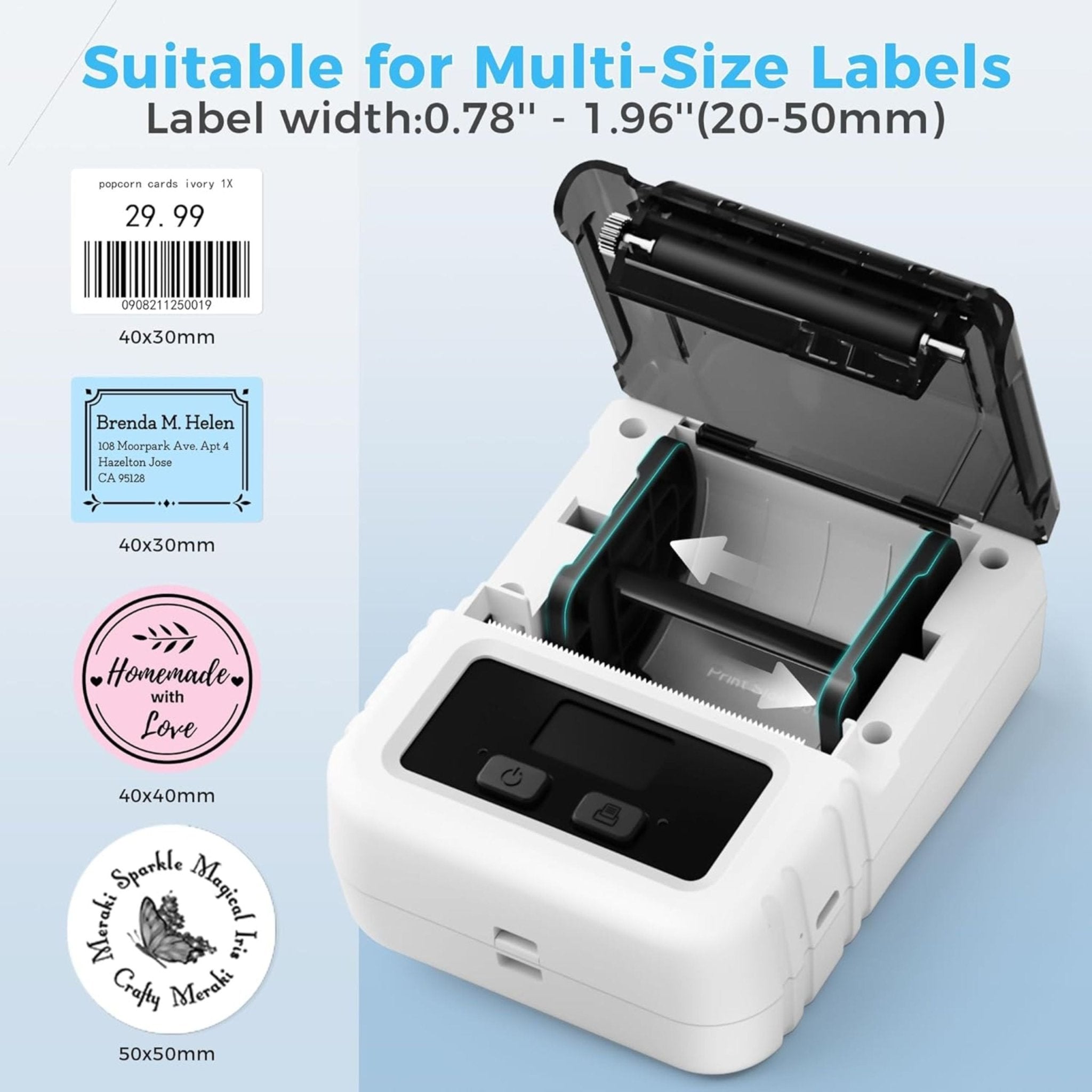 Phomemo Smart Label Printer M120