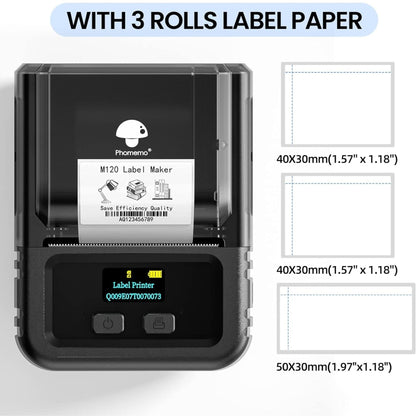 Phomemo Smart Label Printer M120