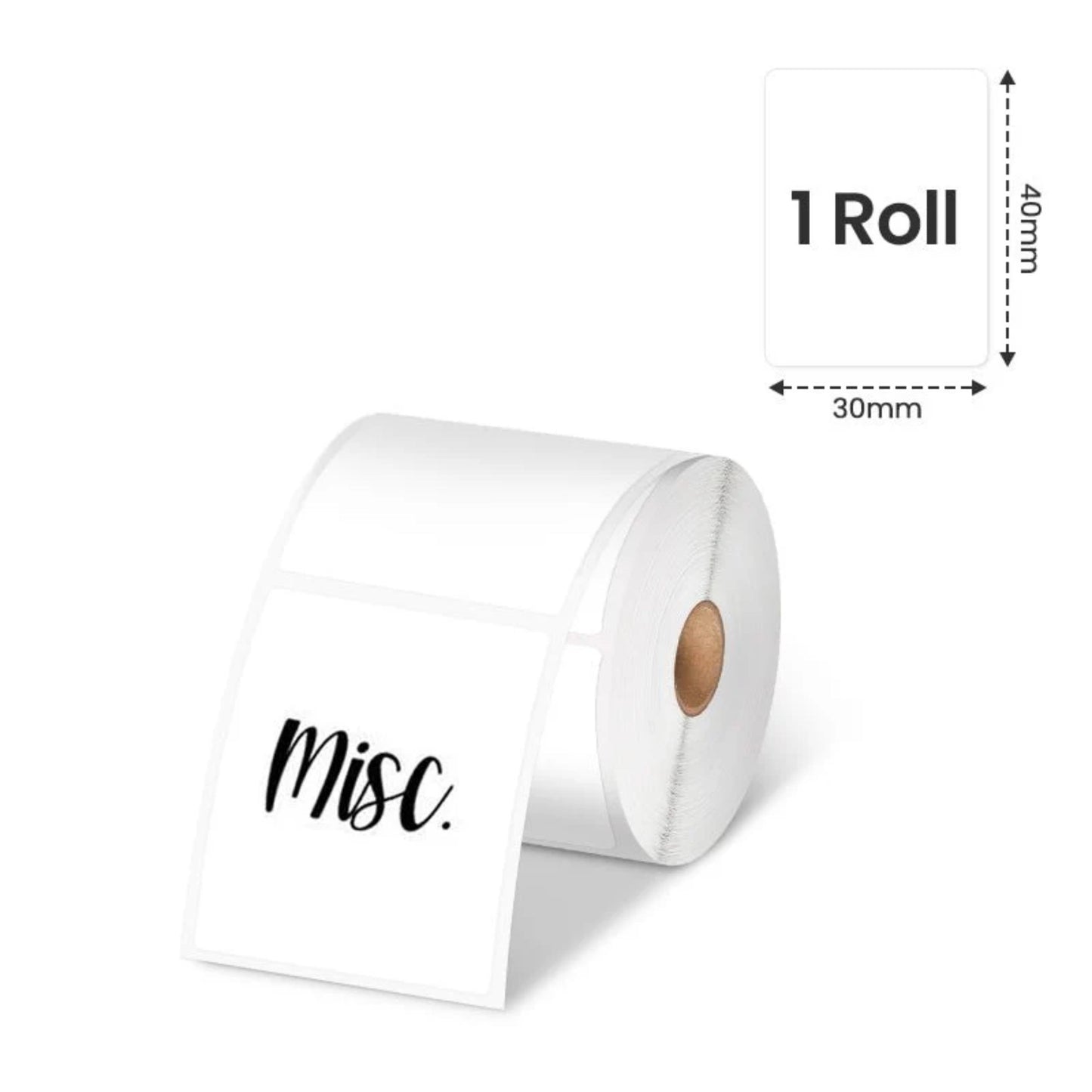 Phomemo Square Label 30*40mm 170pcs - White