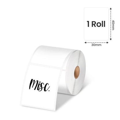 Phomemo Square Label 30*40mm 170pcs - White