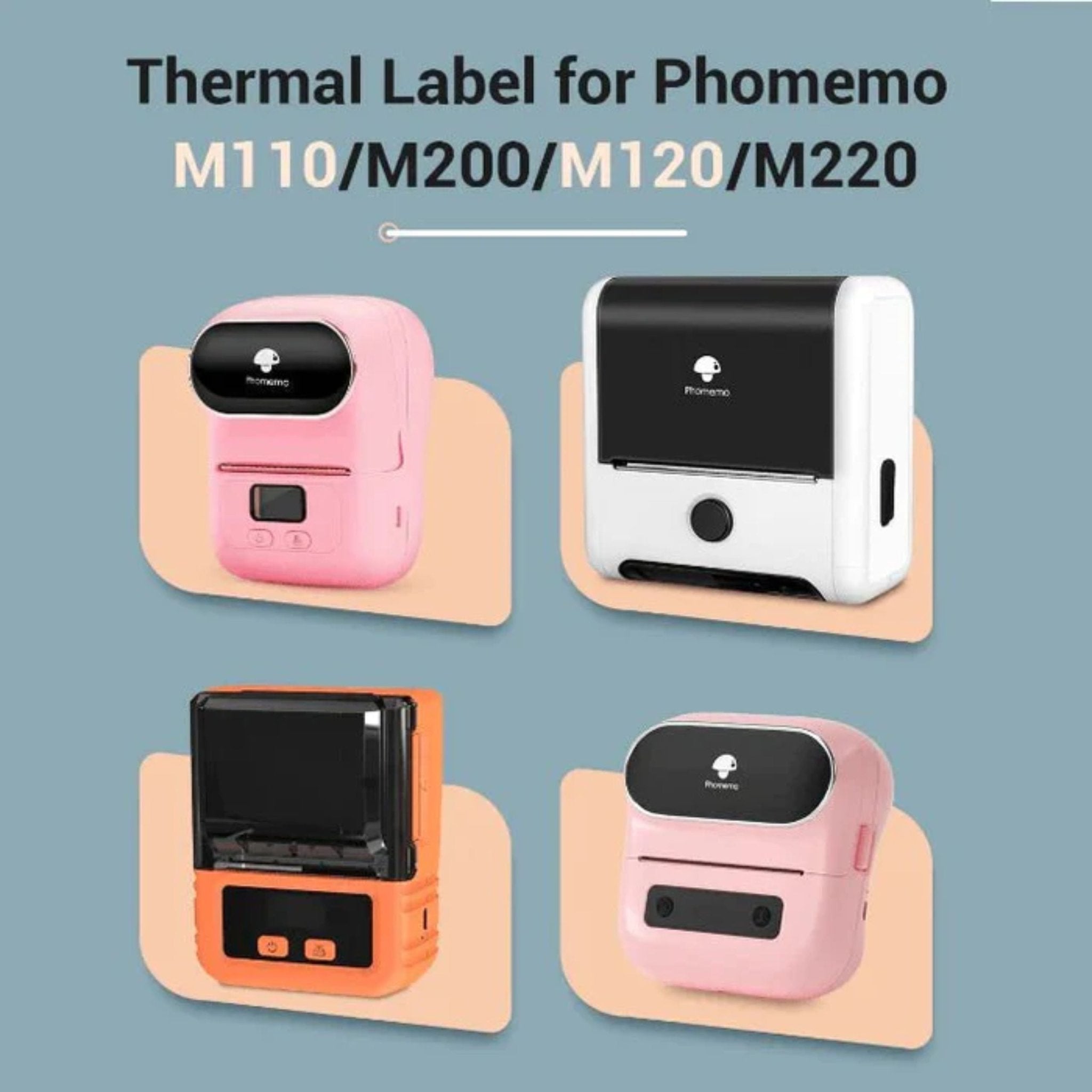 Phomemo Square Label 40*30mm 230pcs