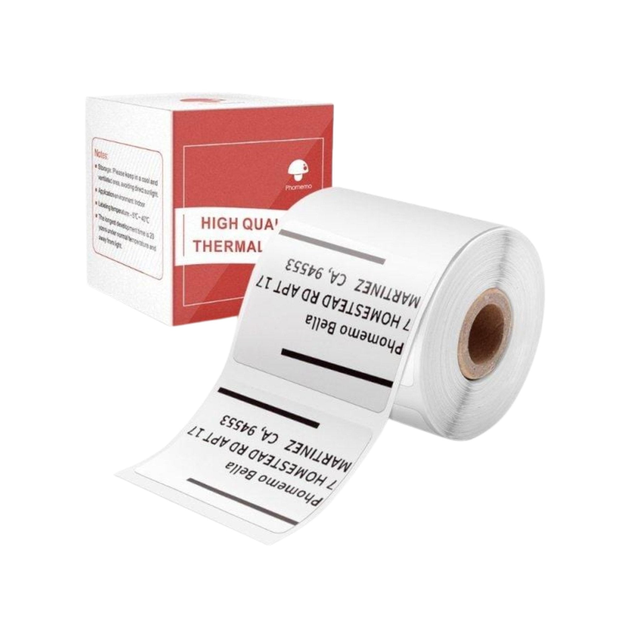 Phomemo Square Label 50*30mm 230pcs - White