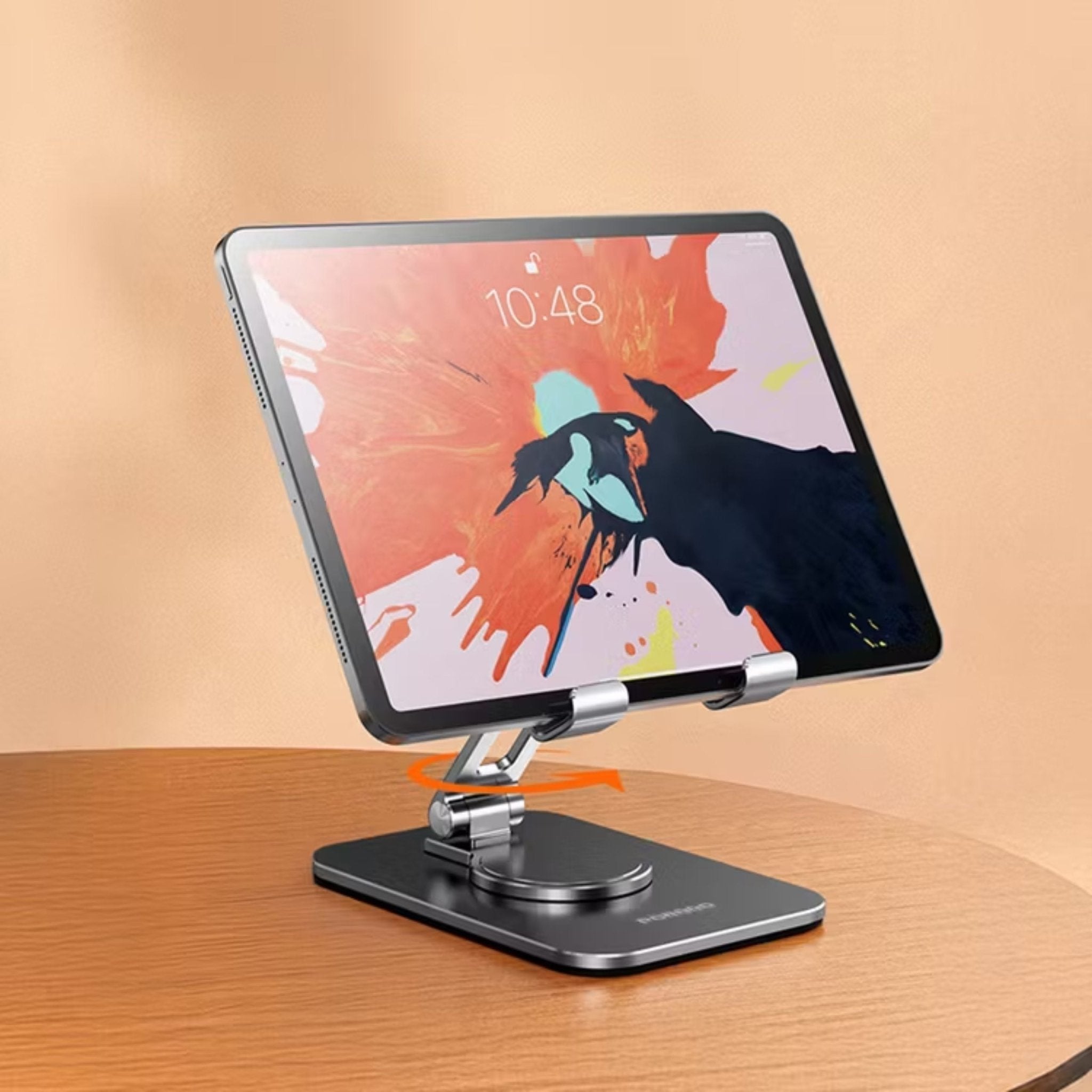 Porodo 360° Rotating Mobile & Tablet Stand HS24 - Grey