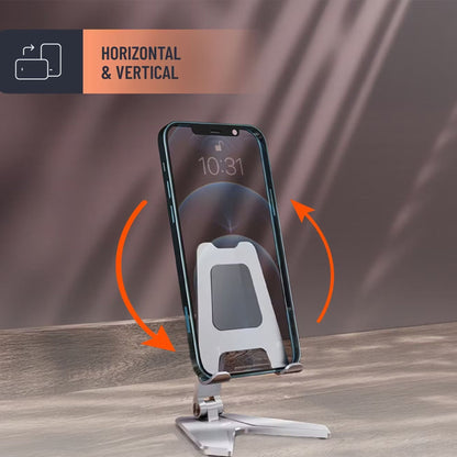Porodo Folding Mobile Stand HS21 - Silver