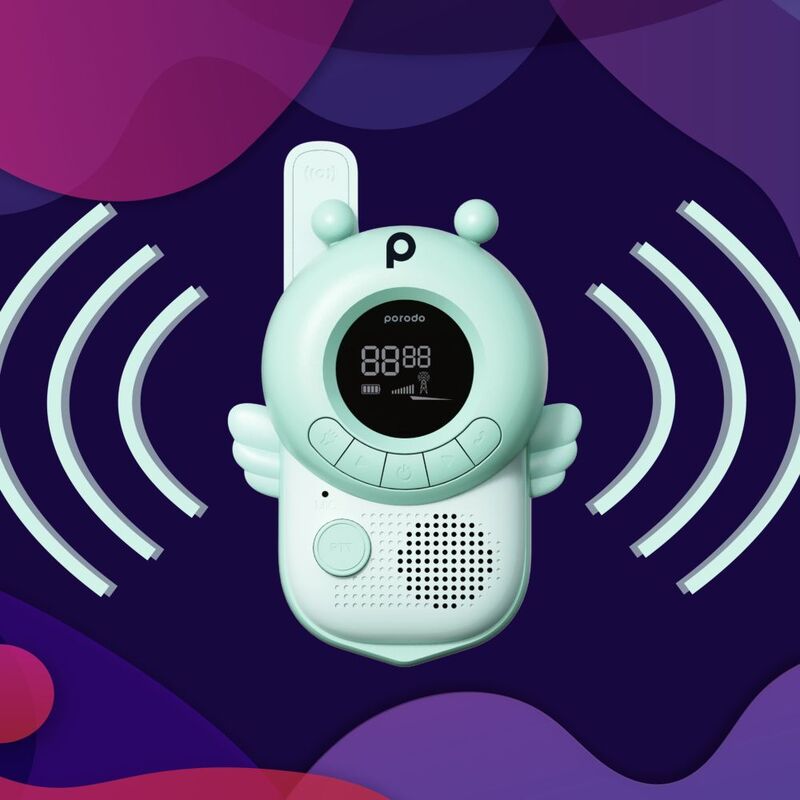 Porodo Kids Talk Walkie Talkie - Green