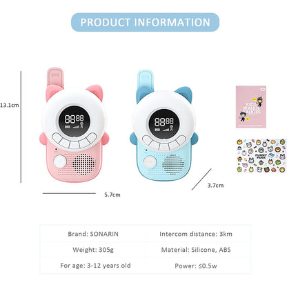 Porodo Kids Talk Walkie Talkie - Green