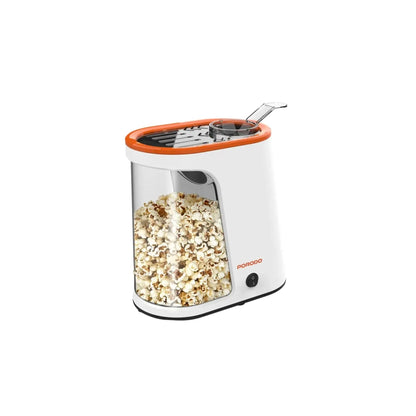 Porodo Lifestyle Air-Popped Popcorn Maker - White/Orange
