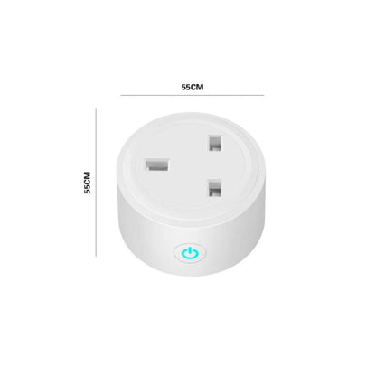 Porodo Lifestyle Dual Smart Wifi i Plug UK16A - White