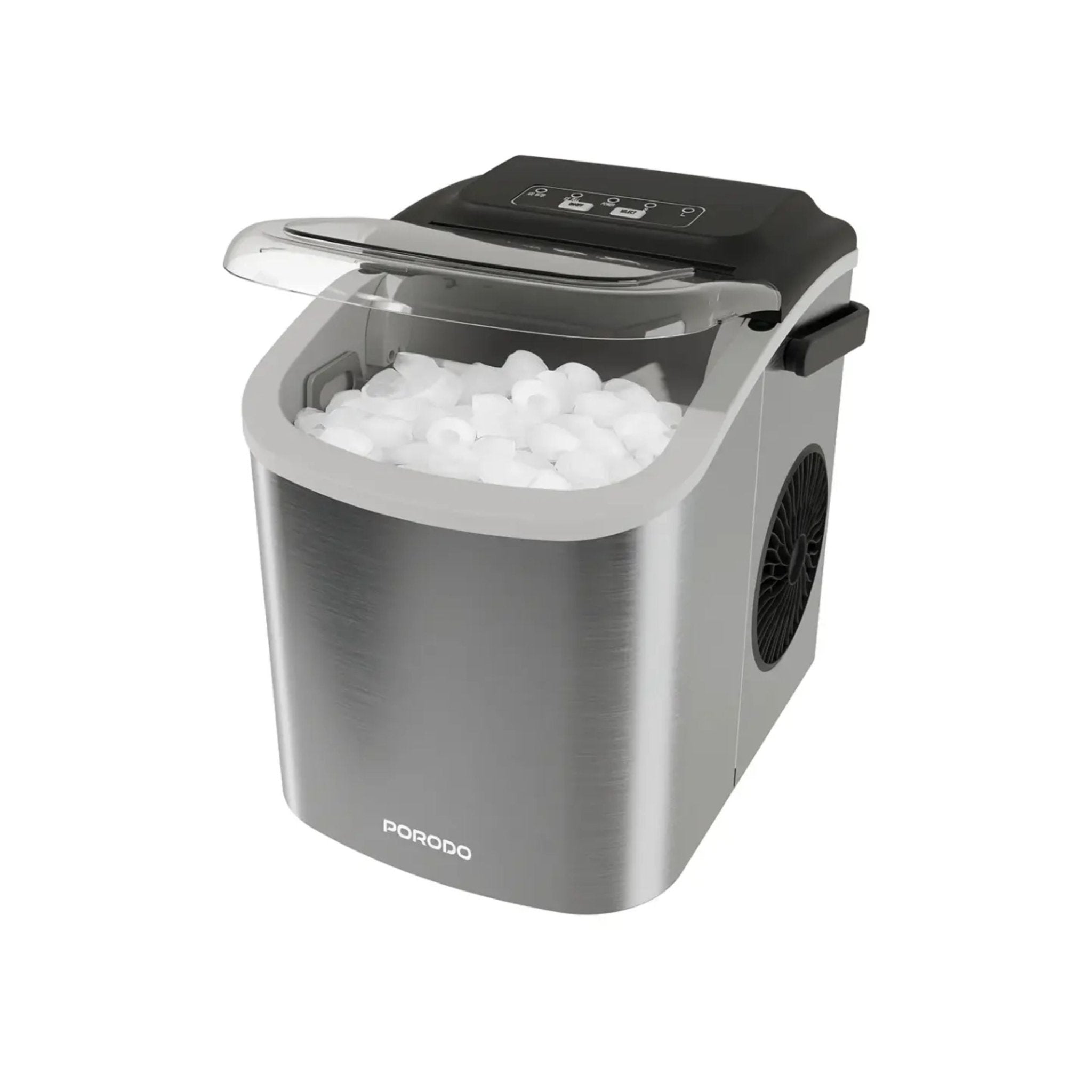 Porodo Lifestyle Instant Bullet Ice Maker - Silver