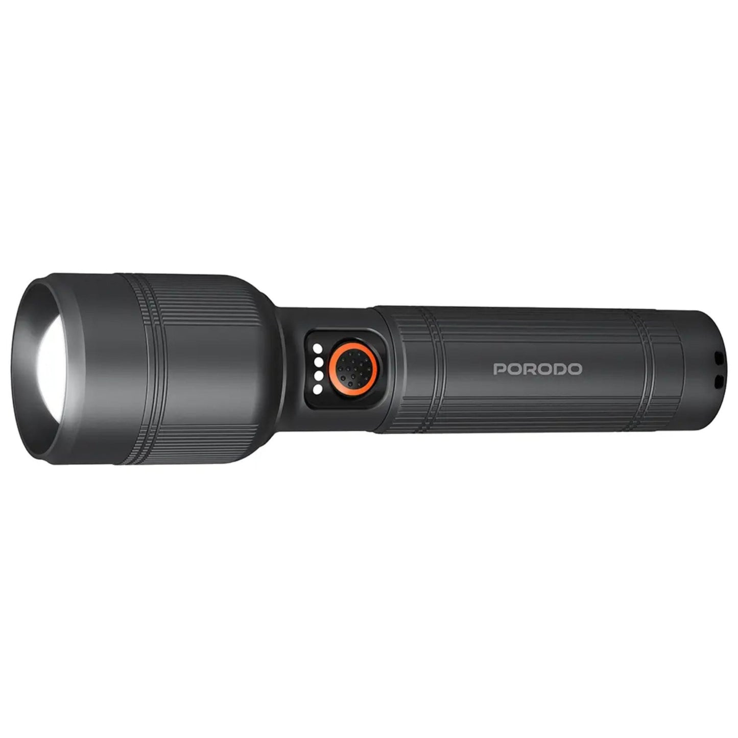 Porodo Lifestyle Lumalite 2600 Rechargeable Flashlight - Grey