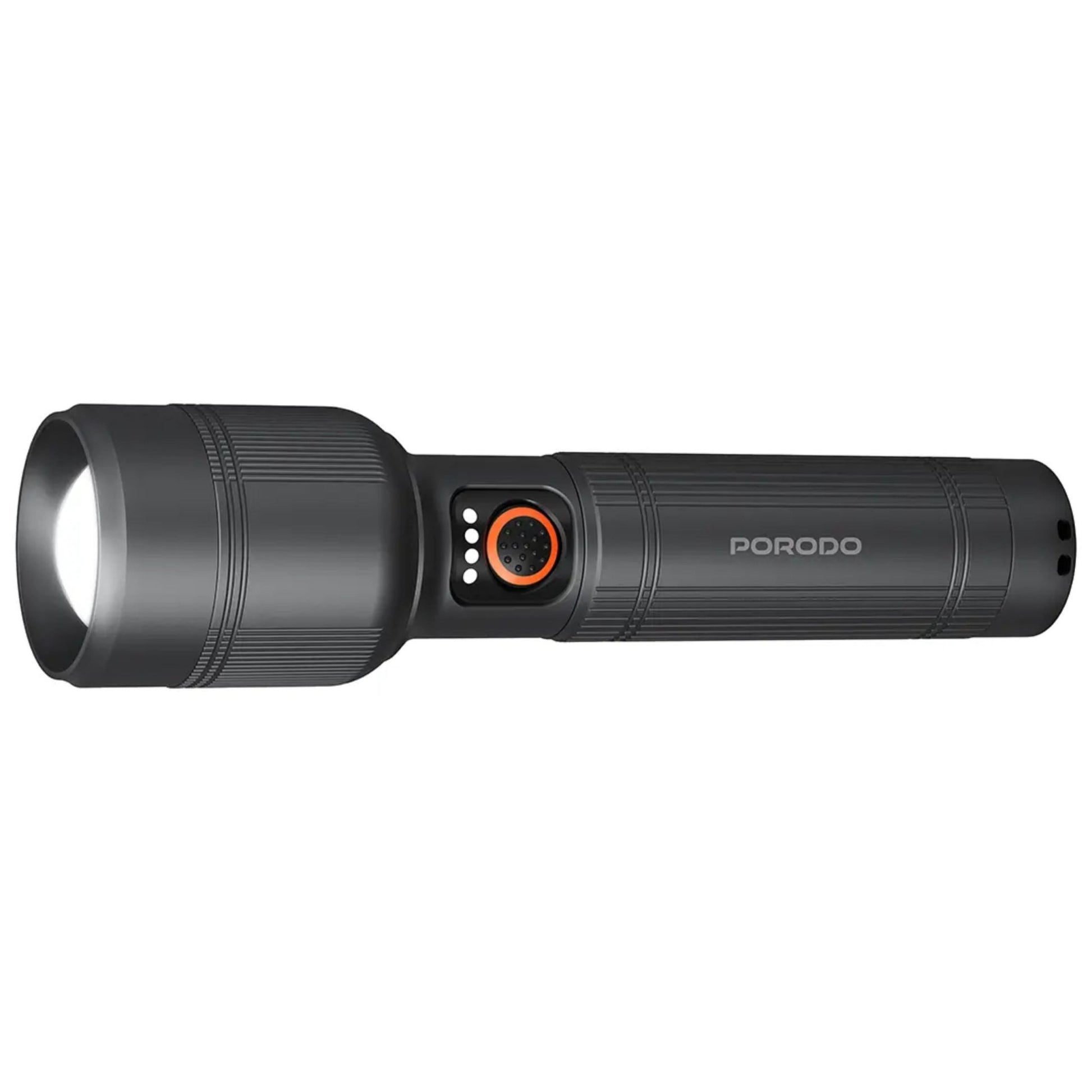 Porodo Lifestyle Lumalite 2600 Rechargeable Flashlight - Grey
