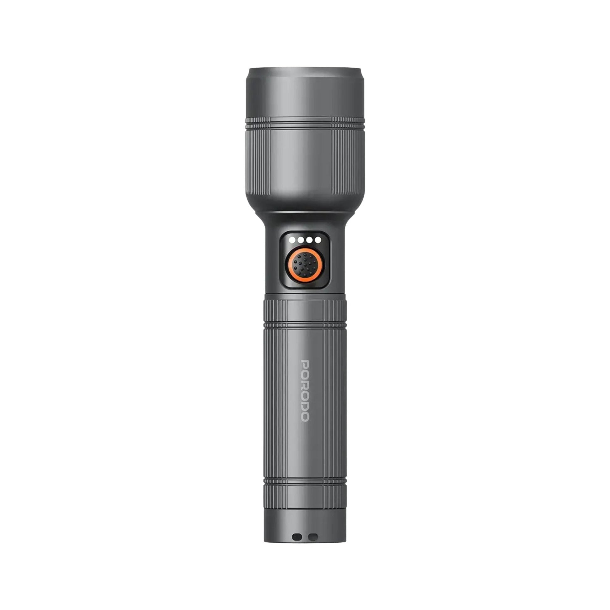 Porodo Lifestyle Lumalite 2600 Rechargeable Flashlight - Grey